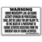 Signmission 14 in Height, 10 in Width, Plastic, 10" x 14", WS-Mississippi Equine WS-Mississippi Equine - alternate 1